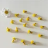 Fleurs décoratives 200 pcs fleurs de fabrication de bourgeons floraux scisping de tournesol artificiel pour