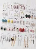 10pairs Lot Mix Style Crystal Fashion Earring Stud Nail For DIY Craft Jewelry Gift PA02 274L2727785