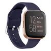 Lämplig för Fitbit Versa2 Generation Watch Connector 20mm Silikonrem med fast färgnålspänne