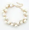 Braclets pour femmes Nouveau design luxueux charme cristal Crystal Cubic Zircon Perles de perles Bracelet pour femmes bijoux1856065