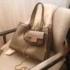 Bag 2024 Est Lock Große Handtasche Frauen Designer Tasche lässige Damenkäufer Leder Schulter kleiner Geldbörsen Crossbody