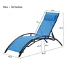 Camp Furniture 2 Set Chaise Lounges Outdoor Lounge Stuhl Lounger Liege für Patio Lawn Beach Pool Seite Sonnenbading
