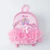 Sac de ballet pour enfants pour fille ballerine dance enfants rose danse sac à dos sacs filles bébé école 240425