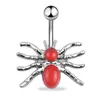 ABELHO BULTOL BULTON RINGS PIERCING PARA MULHERES Vintage Spider Aço cirúrgico verão praia jóias de jóias de jóias DRIG DA DRIA DHR2P