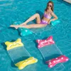 Wasser Hängematte Wasserstühle Sommer aufblasbare Schwimmerpool Lounge Bett Schwimmliege Stuhl Drifters Wassersport 240425
