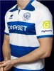 24 25 كوينز بارك رينجرز قمصان كرة القدم 2024 منزل القمصان البيضاء الأزرق QPR لكرة القدم.