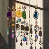 Figurines décoratives Natural Colorful Crystal Agate Sun Catcher Rainbow Ball Fence-fenêtre Maker suspendu décorations