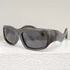 Óculos de sol retângulo de designer de 24SS