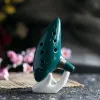 Instrument högkvalitativt sjuangel 12 håls ocarina keramisk alt c legend of ocarina flöjtmusik instrument