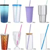 Böjbart plast Drinking Straw 240mm With Ring Cuttable Creative DIY Återanvändbara rörvänliga mager tumlar Barware Vatten Juice Milk Tea Coffee Cocktail Picks