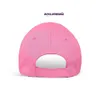 Nuevas gorras de diseñador Capilla de béisbol Gat de algodón Sol de alta calidad Hop Hop Classic Luxuryblnciaga Pink Women's Duck Tongue Wat WL WP2T