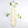 Fleurs décoratives 4 PCS Headspieces hawaïen épaississent le bandeau de bande de fleur artificielle Bracelet Garland Tropical Beach Party Fancy