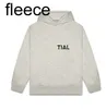 designer Mens plus size hoodies 3D letter classic silica hooded sweatshirt streetwear high oversize fleeces loose terry casual solid white jumper