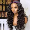 Front lace wig new product red long curly hair with large waves cover hot selling