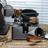515358 mm ABS Coffee Portafilter Rack Distributeur Holder Espresso Sabellen Mat Stand Knock Box Accessoires 240423