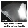 100% transparent Double Sided Adhesive Film pieces as sample A4/A3/A3 size with strong glue 240423