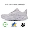 2024 WOMEN Mens Mesh Cloud One Platform Running Shoes Clifton 9 Bondi 8 Gente gratis Carbono X 2 Entrenadores Triple Blanco Blanco Caminata Fragmentos de deportes al aire libre