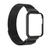 Смотреть полосы Redmi Watch 3 2 Lite Band Mi Watch Lite с металлическим защитным корпусом Магнитный бампер браслет 240424