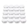 Bouteilles de rangement 40 x Cosmetics Pot Pot Lèvre Aluminium Jar Contauteur de récipient 15 ml