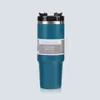 Bouteille thermos de 30 oz en acier inoxydable avec paille sporte à café tasse tasse de tasse portable voyage grande bouteille d'eau fitness 240425