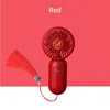 Electric Fans Chinese Style Electric Mini Cute Fan USB Charging Quiet Desktop Portable Little Yellow Duck Fan Strong Wind 3 Speeds Adjustable