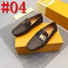 38Model Real Leather Men Sowers Shoes Sapatos de luxo 2024 Mocassins masculinos Mocassins deslize em sapatos pretos para condução mais tamanho 38-46