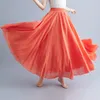 Skirts Women's Solid Elegant Holiday Party Elastic High Waist Pleated Long Skirt 2024 Spring Summer Ladies Casual A-line Fashion