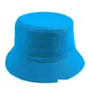 Caps chapeaux vierges enfants seau bébé garçons filles pêche naine coton coton soleil respirant la plage de plage accessoires maternité accessoires ot8ul