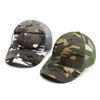 Ball Caps Summer 3-10 lat Dziecko Dziecko Dopasowanie Kamuflaż Kapita baseballowa Baby Outdoor Casual Sunshreen Oddychany Sunshade T30 J240425