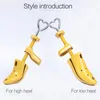 Schuhbäume verstellbares Obermaterial für Frauen und Männer Schuhe Baum Shaper Expander Stretchers High Heel Fltas Leder 240419