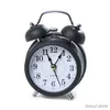 Desk Table Clocks Retro Loud Alarm Clock Double Bell Loudly Snooze for TIME Clocks for Home Students Kids Room Decoration