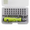 Creative 32 i 1 skruvmejseluppsättning Precision Mini Magnetiska skruvmejselbitar Kit Telefon Mobil iPad -kamera Underhållsverktyg Reparation