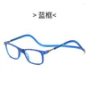 O occhiali da sole Ulight Hanging Stretch Reading Glasses Uomini Donne Trendy Medifiela Lens Picieri Presbyopic Eyexex Diopter Unisex