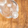 Speicherflaschen 30 ml 50 ml 100 ml Parfüm Crimp Pump glänzende Silberdeckel Kosmetische Verpackung leer klare Glasspray nachfüllbare Flasche 8pcs