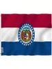 3x5 Missouri State Flag and Banner suspendu tous les pays du logo de conception Impression double face avec 80 saignement9598509