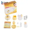 Breastpumps LESHP large suction single electric breast pump with massage function baby feeding BPA free breast pump suction 240424