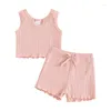 Roupas de roupas Kupretty Baby Girl Rous