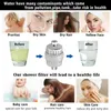 Bathroom Shower Heads 20 Stage Shower Hard Water Purification Filter Showerhead Activated Carbon Water Purifier Chlorine Removal Reduce Dry Itchy Skin