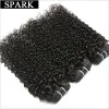 Wigs Spark Brazilian Kinky Curly Hair Bundles 1/3/4PCS 28 30 32inch 100% Human Hair Weaving Natural Remy Hair Extensions Curly Hair