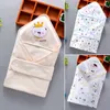 Decken geborene Babydecke Sommer Cartoon Weiche Quilt Wrap 0-1 Jahre alte Jungen Mädchen Baumwolltier 90 cm