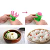 Moulds 1PC Kitchen DIY Pastrys Pie Dumpling Maker Chinese Baozi Mold Baking and Pastry Tool Steamed Stuffed Bun Making Mould Buns Maker
