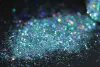 Flessen groothandel holografische mylar vlok cosmetische kwaliteit body face glitter voor festival en creatieve make -up, slijm en ambachten