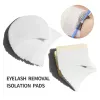 Verktyg Eyelash Extentions Removal Isolation Pads Lim Remover Eye Patch Beauty Grafting Eyelashs Sticker Makeup Tools