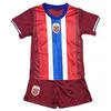 2024 Norge Kids Kit Soccer Jerseys National Team Odegaard Haaland Nusa Sorloth Home Away Football Shirts Vuxen Kort ärm
