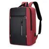 Backpack 2024 Lazer mais recente de grande capacidade Viagens multifuncionais impermeabilizadas Oxford Cloth Computador 15.6 "