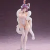 Figury zabawki akcji 20 cm NSFW Bunny dziewczyna Lume Anime Sexy Nude Girl Figurine Pvc Figure Figurka dla dorosłych Kolekcja Kawaii Cute Model Doll Prezenty Y240425BDSO
