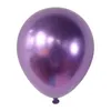 Party Decoration 1Set Purple White Balloon Arch Metallic Silver Balloons Garland Kit Ballon Wedding Decor Birthday Dusch