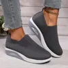 Scarpe casual Summer Women Fashion VulcanizedSneakersplatformsolidColorflatladiesshoes Breakingwedges Worthesneakers