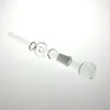 7.7 Inch Removable NC Glass Oil Burner Pipe with 14mm Joint 30mm Big Ball Bowl Thick Pyrex Collector Rig Stick Smoking Pipes