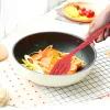 Utensils Silicone Turners Multi Color Non Stick Pan Silicone Cooking Shovel Fried Fish Long Handle Scoop Kitchen Tools